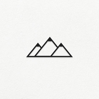 Mountain Collection Metal Wall Art